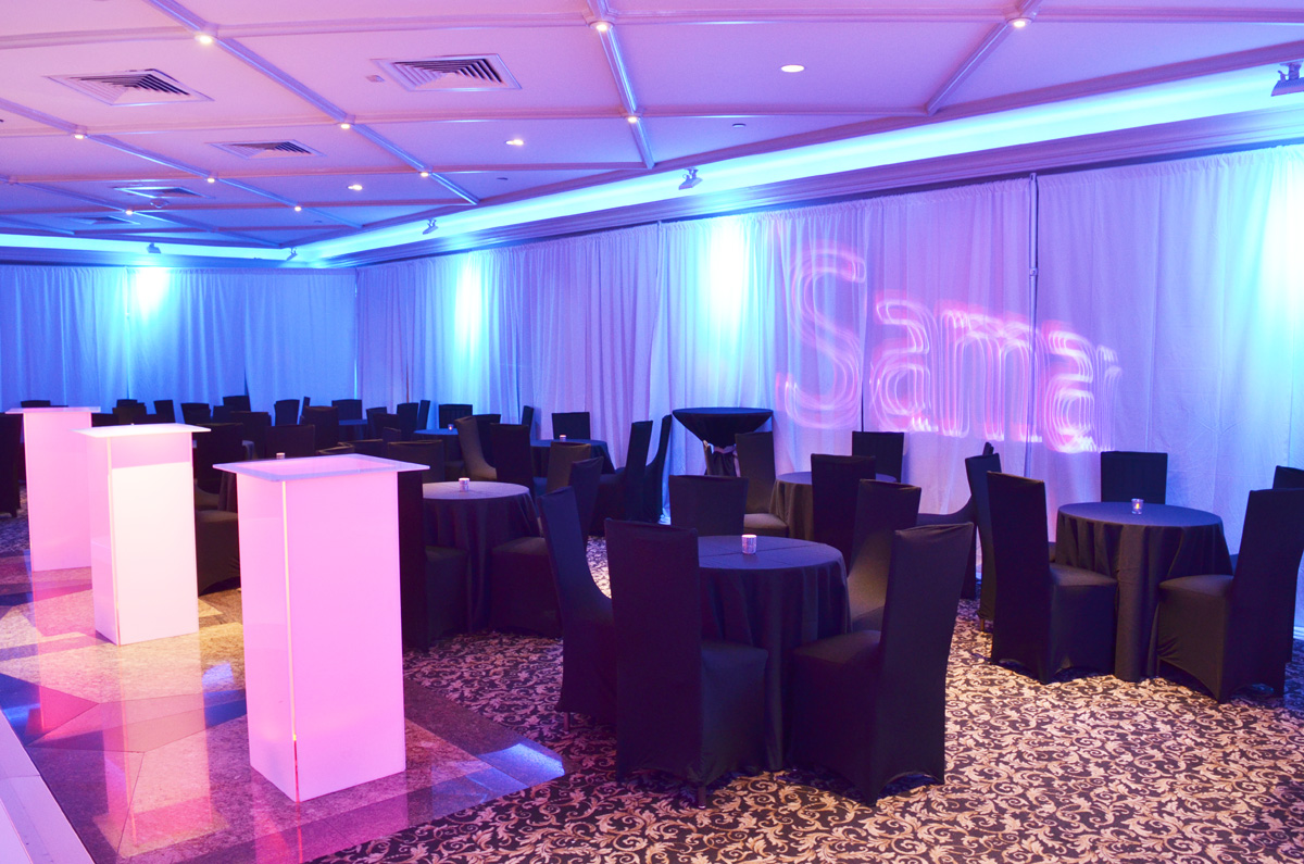 Lounge Decor And Up Lighting Platinum Nyc Events